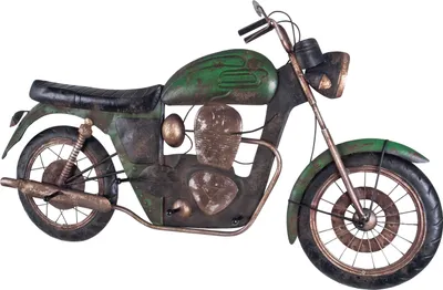 Produktbild von HAKU Wandgarderobe vintage - Metall, B/H/T: 96x53x9 cm