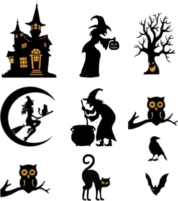 Immagine prodotto di Adesivo per finestre horror di Halloween - Scheletro SPOOKCLINGS