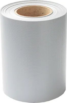Produktbild von Clanmacy Sichtschutzstreifen PVC Doppelstabmatten Zaun Windschutz 3 Rollen á 70m x 19cm Grau