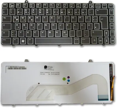 Produktbild von Tastatur für DELL Alienware M11X R1 M11X-R1 mit Backlight Beleuchtung Keyboard