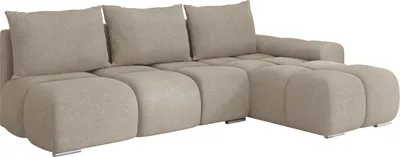 Produktbild von MIRJAN24 Ecksofa Bestii, mit Schlaffunktion und Bettkasten, L-Form Sofa (Velo 623, Ecksofa: Rechts)