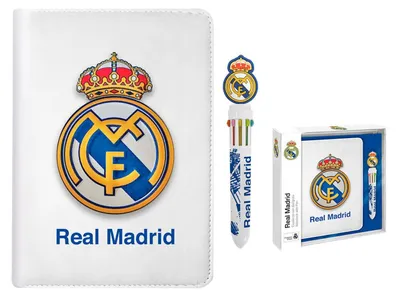 Produktbild von Real Madrid Notizbuch mit Stift