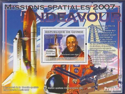 Produktbild von Briefmarken Guinea 2007 Mi Block1426 postfrisch Raumfahrer
