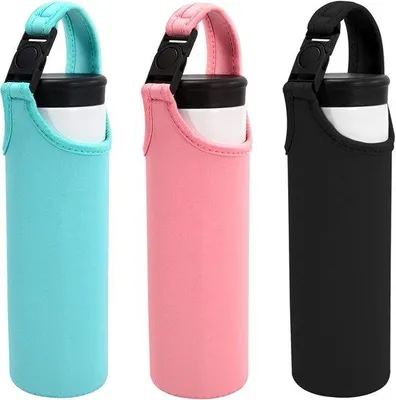 Obrázok produktu pre Neoprénový obal na fľašu, sada 3 ks, 750 ml, turistika, cyklistika