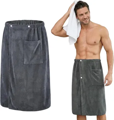 Produktbild von Saunakilt Herren, 100% Baumwolle, für Wellness