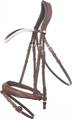 Obrázok produktu pre Kavalkade snaffle z olejovanej kože Everness close-comb.