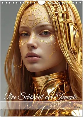 Produktbild von Die Schönheit der Elemente (Wandkalender 2026 DIN A4 hoch), CALVENDO Monatskalender