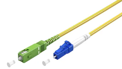 Produktbild von Glasfaserkabel (FTTH), Singlemode (OS2) Yellow, (Simplex), 10 m