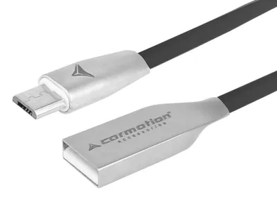 Zdjęcie produktu dla Kabel do ładowania i synchronizacji, 120 cm, USB > micro USB, czarny