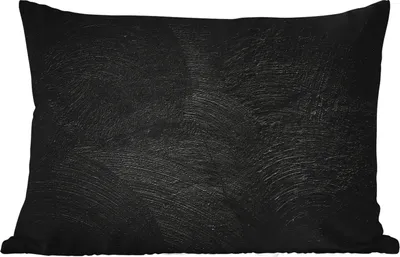 Produktbild von MuchoWow® Outdoor Kissen - Konkreter Druck - Industriell - Schwarz - 50x30 cm - Wetterfest - Lounge Kissen - Sofa kissen - Wohnzimmer Dekoration