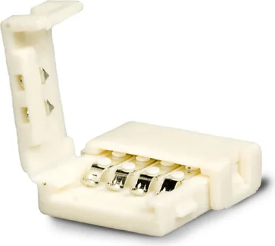 Produktbild von ISOLED Clip-Verbinder C1-410 für 4-pol. IP20 Flexstripes 10mm, Pitch 12mm
