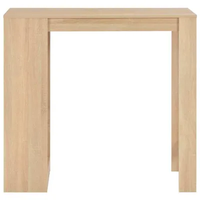 Immagine prodotto di Tavolo da Bar con Ripiano Rovere 110x50x103 cm
