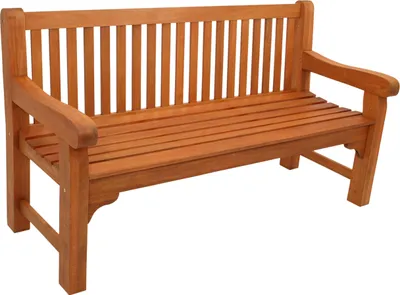 Produktbild von TPFGarden PARKBANK Edingburgh - Gartenbank  3-sitzer, aus Eukalyptusholz, geölt. Bank im Kolonial-Antik Stil. -. BxTxH: 162x69x90 cm