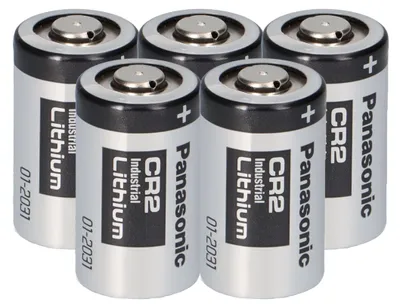 Immagine prodotto di 5x Fotobatterie Panasonic CR2 al litio 3V 850mAh CR17355, DLCR2, EL1CR2, CR15H270