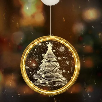 Weihnachtsbaum-Märchenlampe, LED, batteriebetrieben, 30 cm