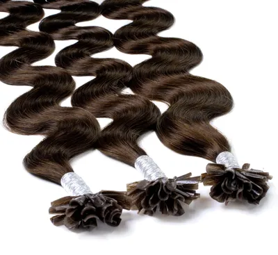 Obrázok produktu pre Bonding Extensions Pravé vlasy #6/3 tmavý blond zlatý 0,5 g