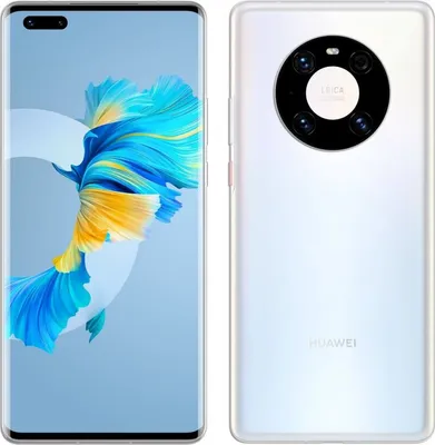 Produktbild von cofi1453® Silikon Hülle Basic kompatibel mit HUAWEI MATE 40 PRO Case TPU Soft Handy Cover Schutz Transparent