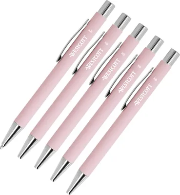 Immagine prodotto di Penna a sfera retrattile Rose 5 sostenibile in alluminio Inchiostro blu ecologico