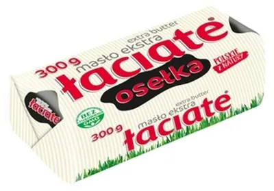 Obrázok produktu pre Łaciate Masło Ekstra Osełka Polskie bez GMO 300 g