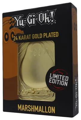 Produktbild von Yu-Gi-Oh! Replik Karte Marshmallon (vergoldet)