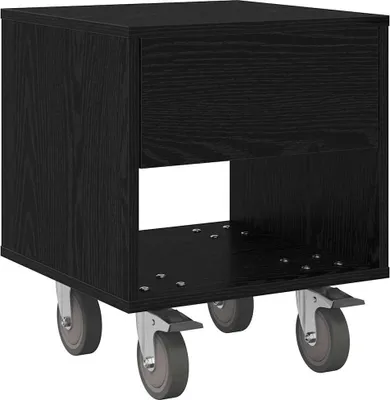 Immagine prodotto di Comodino Rovere Nero 40,5 x 40 x 48 cm Legno multistrato