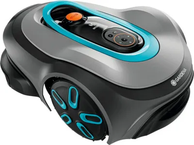 Produktbild von Mähroboter smart SILENO max 1.500m² (grau/türkis, Li-Ionen Akku, LONA-Technologie)