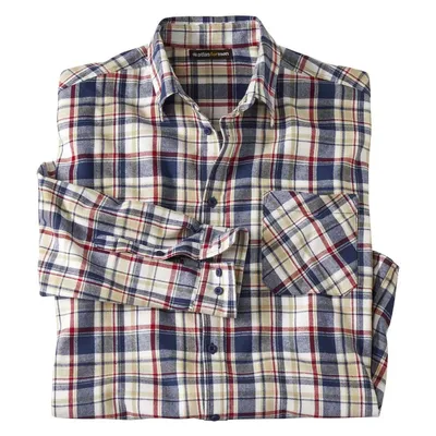 Image de Atlas For Men - Chemise pour homme AF101 (4XL) (bleu marine/écru)