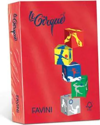 Immagine prodotto di Favini Le Cirque carta inkjet A4 (210x297 mm) 250 fogli Rosso