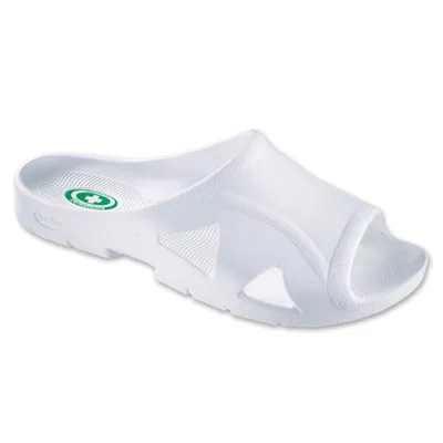 Immagine prodotto di pantofole biologiche fashy il sandalo igienico per uomo, bianco, 46/47