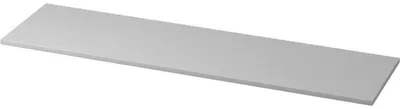Produktbild von Abdeckplatte für Schrankwand, Grau, 160,5 cm Breite, 43 cm Tiefe, 2,5 cm Höhe
