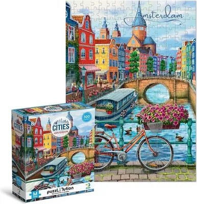 Image de Puzzle 300 Easy-M Cities Amsterdam