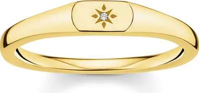 Thomas Sabo TR2314-414-14 Siegelring für Damen goldfarben 1