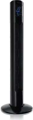Produktbild von Brandson Turmventilator, Standventilator 40W, Ventilator mit 2 Geschwindigkeitsstufen, Säulenventilator mit Timer, 3 Betriebsmodi, 60 Grad oszillierend, Schwarz