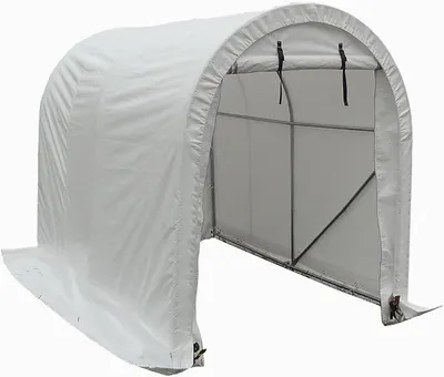 Obrázok produktu pre Motocyklová garáž PE200, rozmery 2,4 x 1,6 x 1,9 m. Garáž na bicykle, garážový stan, stan na náradie, skladovací stan, sklad na náradie, stan ako garáž