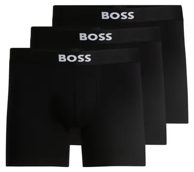 Produktbild von BOSS Herren Boxerbr 3p One Boxer Brief, Black 001, S