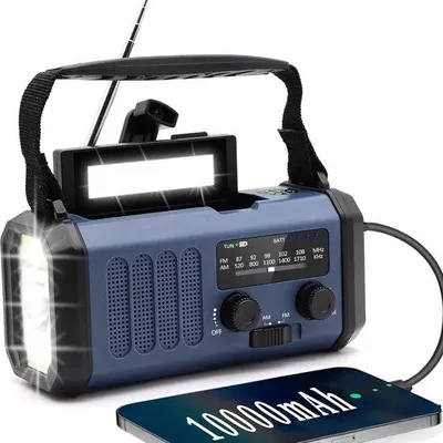 Immagine prodotto di Radio di emergenza a energia solare Windbar - Radio di emergenza Windbar - Radio Windbar - Powerbank a energia solare