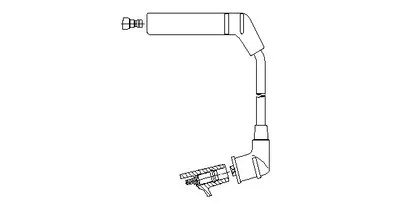 Produktbild von BREMI Zündkabel Zum Zylinder5 (487/82) für MITSUBISHI Pajero II I L 300 III |