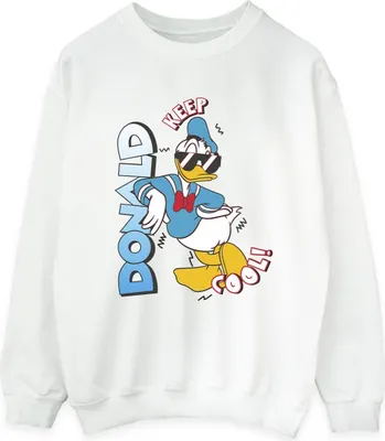 Obrázek produktu pro Disney - Dámská mikina "Donald Duck Cool" BI28450 (XL) (Bílá)