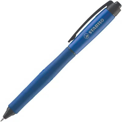 Obrázek produktu pro Roller s kuličkovým mechanismem - STABILO PALETTE v modré barvě - šířka čáry F (0,4 mm) - jedno pero - barva psaní modrá