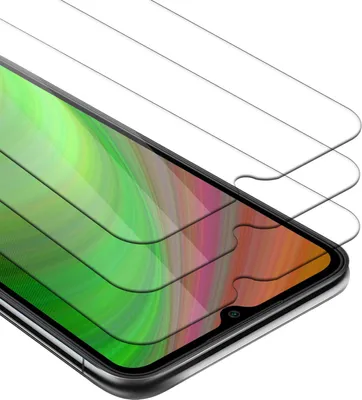 Produktbild von Cadorabo 3x Panzer Folie für Xiaomi Redmi 9C Schutzfolie in natur Folie Tempered Display-Schutzglas