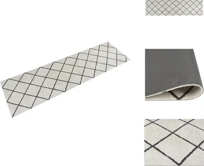 Produktbild von vidaXL Küchenteppich Waschbar Quadrat 45x150 cm Samt - Fußmatten