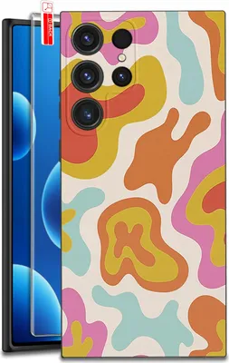 Zdjęcie produktu dla Etui Do Samsung Galaxy S25 Ultra Wzory | Silikonowe Matt Case + Szkło 9H
