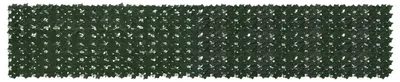 Productafbeelding van Balkonscherm met bladeren Donkergroen 400 x 75 cm