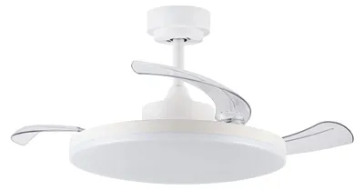 Obrázek produktu pro Energeticky úsporný stropní ventilátor s LED osvětlením a dálkovým ovládáním, model Fanaway Stroll, průměr 106 cm
