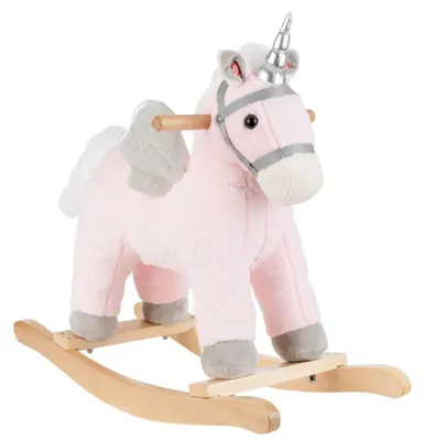 Produktbild von Kikkaboo Einhorn Mit Sound-rocker Rosa  Rosa One Size