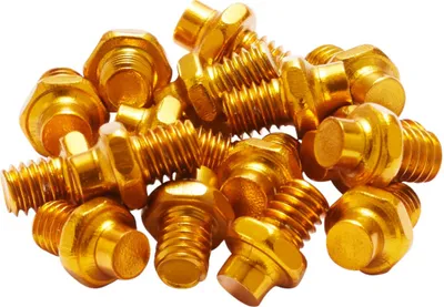 Produktbild von Reverse Components R Pedalbolzen 16 Einheiten Golden  Golden One Size