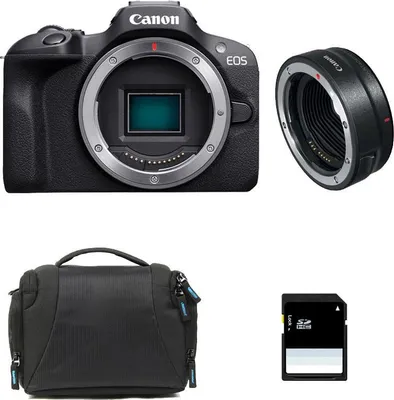 Immagine prodotto di CANON EOS R100 + Borsa + Scheda SD da 8 GB + Anello EF-EOS R