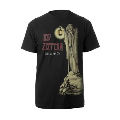 Produktbild von Led Zeppelin Hermit Black M T-Shirt