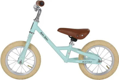 Produktbild von Bandits & Angels Metal Laufrad Retro Rider Mint ab 2,5 Jahren – Für Jungen und Mädchen – Mint Balance Bike – Verstellbarer Sattel 36 bis 44 cm – Luftreifen –  Griffe