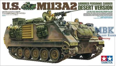 Productafbeelding van M113A2 modelbouwpakket, schaal 1:35, Amerikaanse transportvoertuig, woestinversie